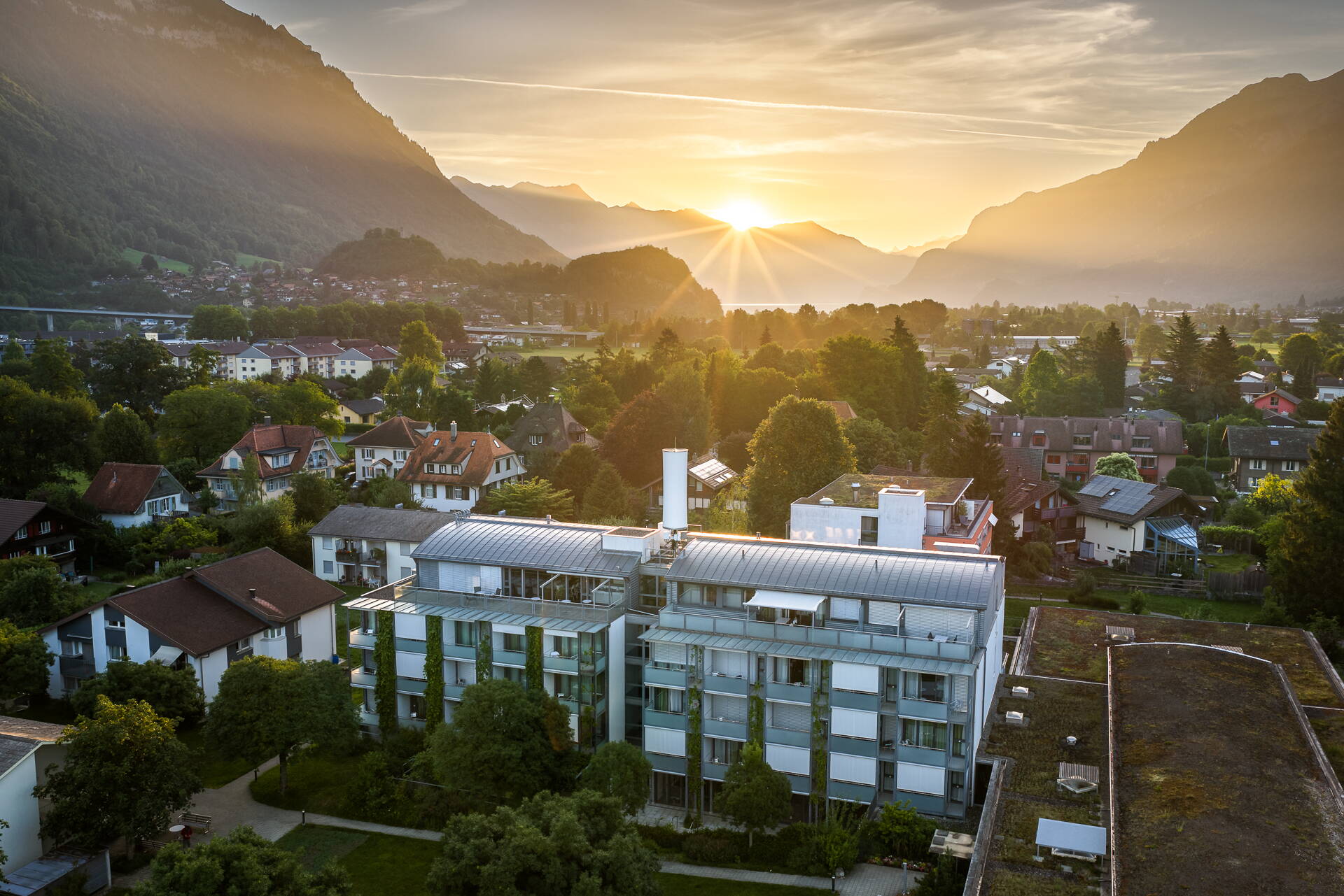 Bergblick Aussenansicht Oase